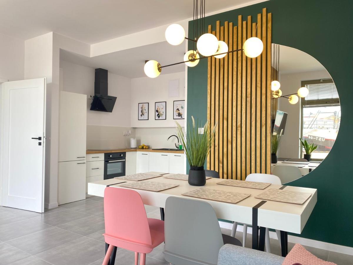 Apartamenty Baltyckie - Bulwar Portowy - Widok Na Port, Centrum, Najlepsza Lokalizacja W Ustce อุสตกา ภายนอก รูปภาพ